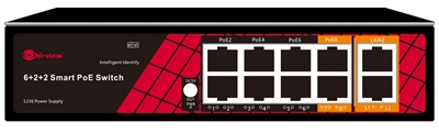 Switch HUB POE 10 Port Hi-View