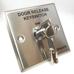 KEY LOCK SWITCH WITH PLATE SS-295