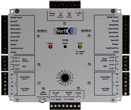 HID VertX V100 Reader/Door Interface