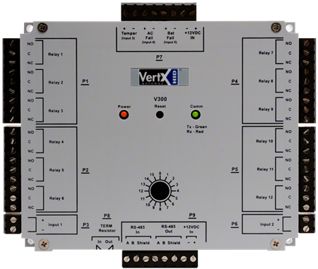 HID VertX V300 Output Control Interface